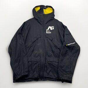 Y2K Analog AG Unlikely Futures By Burton Black Snowboarding XL* Jacket Read*